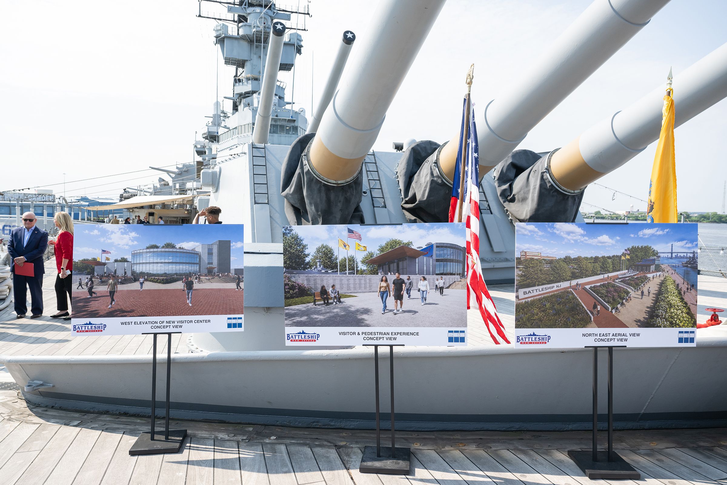 Battleship New Jersey's $24 Million Expansion is First Major Improvement Project Since Opening 25 Years Ago
