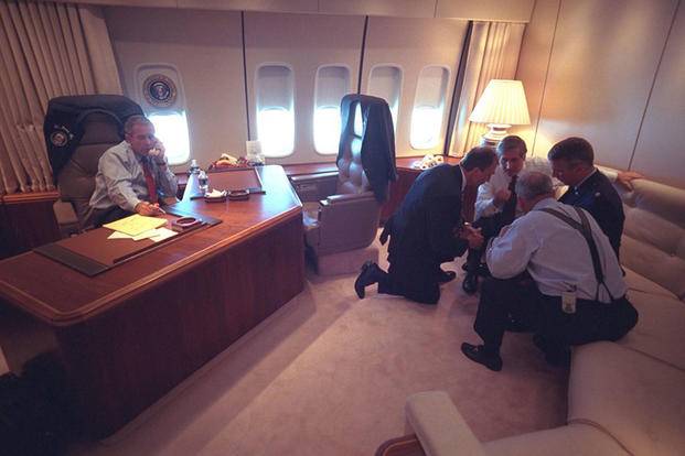 bush-af1-conference-911