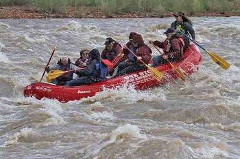 A host of activities including white water rafting are promoted during SMART RV tours. (SMART).