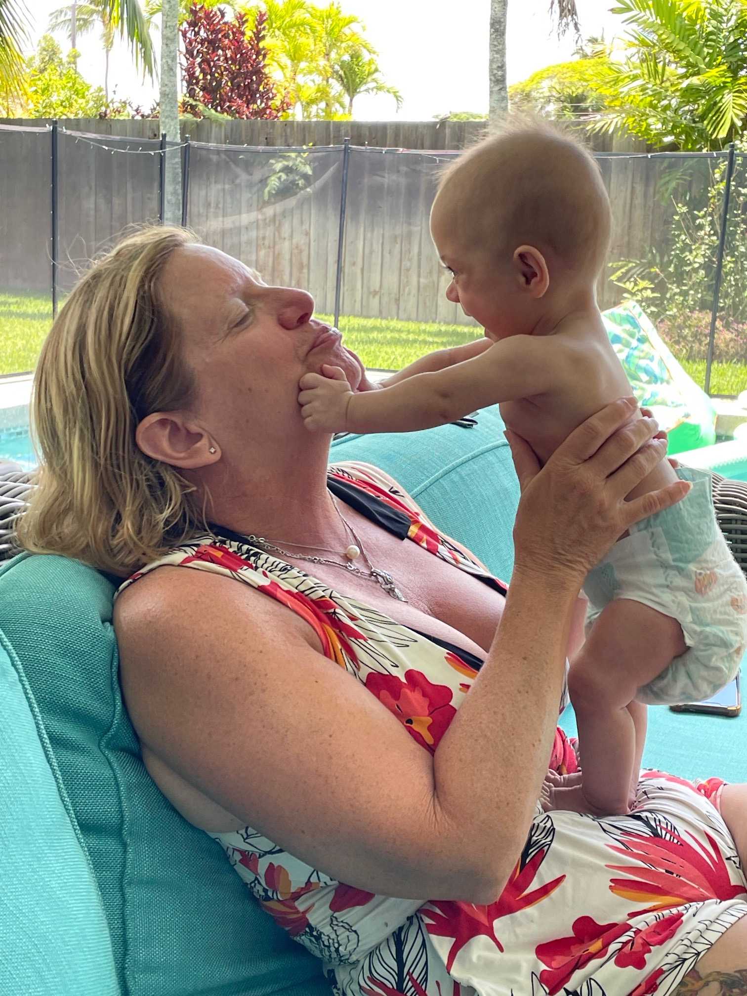 Cathy with Katies daughter