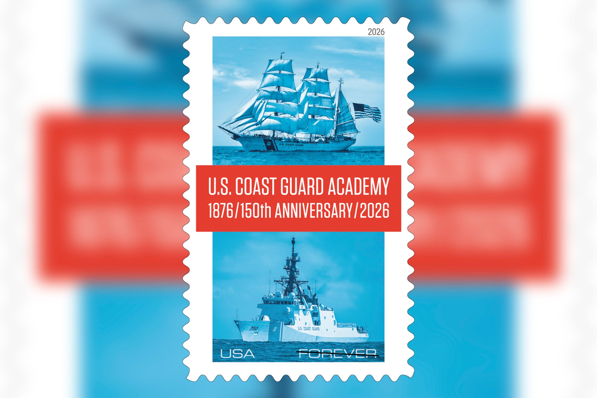 Coast Guardsman's Original Photo Featured on 12 Million New USPS Stamps