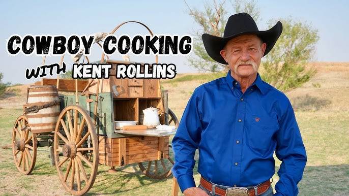 Kent Rollins is a celebrity chuck wagon cook and 'Cowboy Kitchen' instructor. (Youtube).