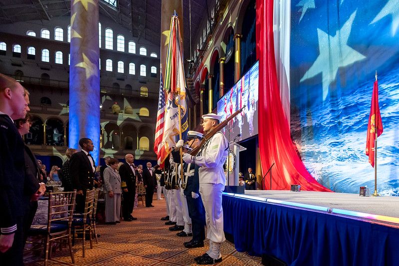 Navy Memorial Dinner Celebrates Hundreds of Sailors Past and Present: 'Core Spirit of the Sea'
