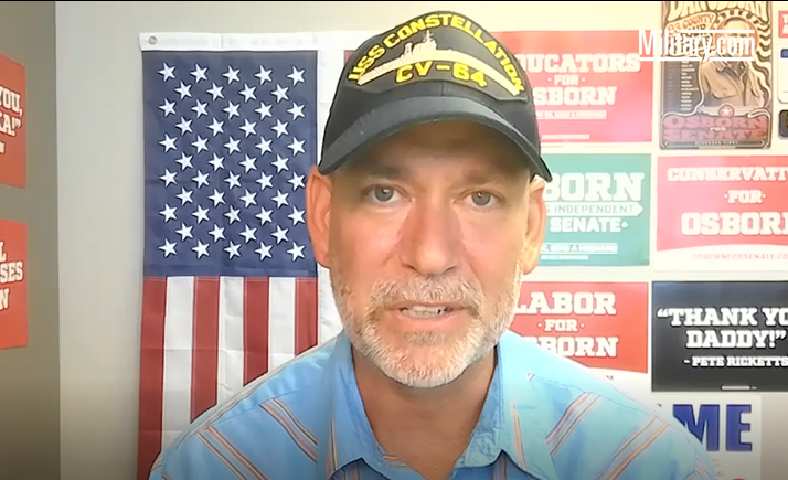 Exclusive: Navy Veteran Dan Osborn Hopeful Nebraskans Will Vote for Independent Senate Candidate This November