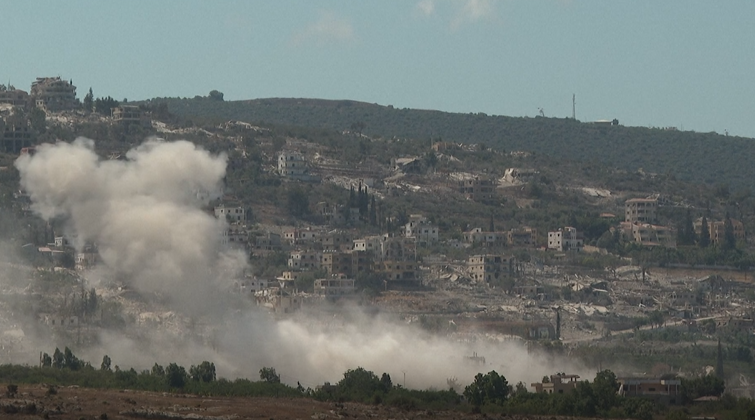 Families Watch as Israeli Drones Carry Explosives to be Dropped on Their Homes in Southern Lebanon