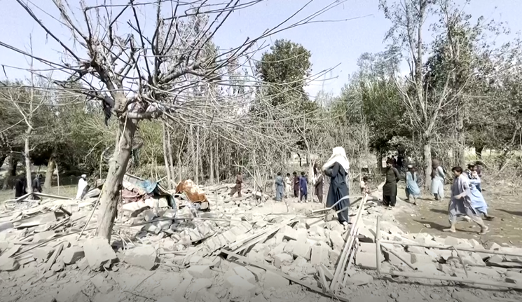Village in Northeastern Afghanistan Heavily Damaged in Pakistani Airstrikes