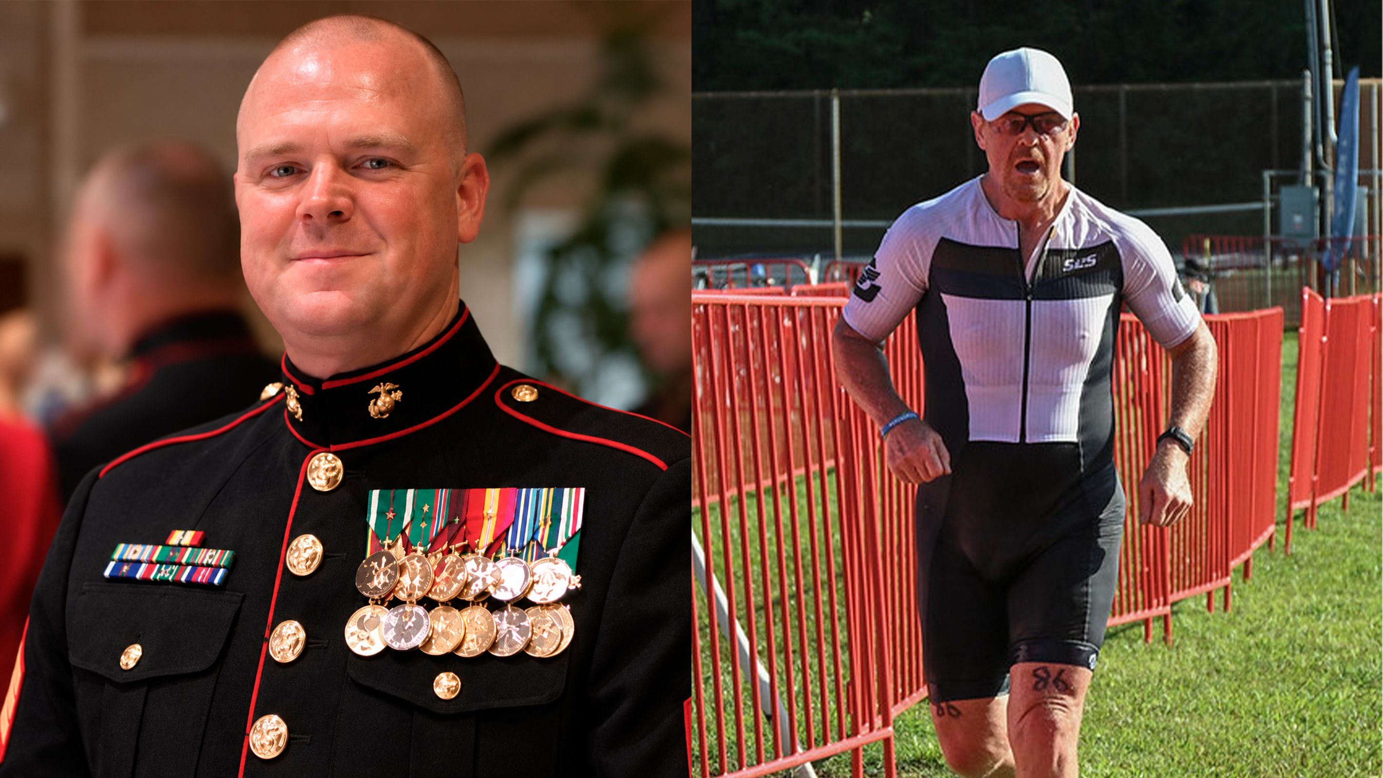 How Marine Veteran Jason Bush Lost 243 Pounds and Became a Triathlete in His 50s