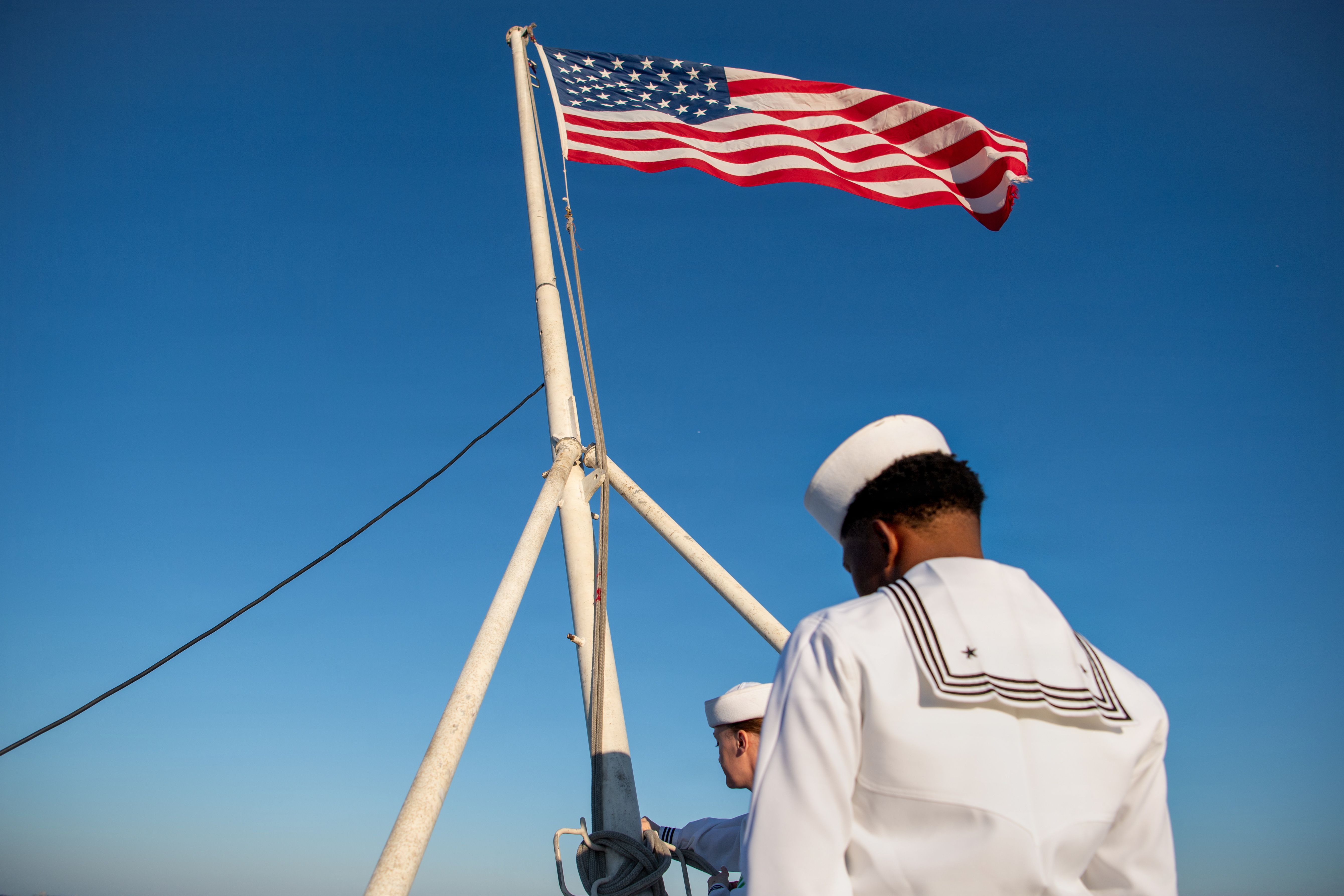 Historic US Navy Battle Commemorated in New British Mural on Service's 251st Birthday