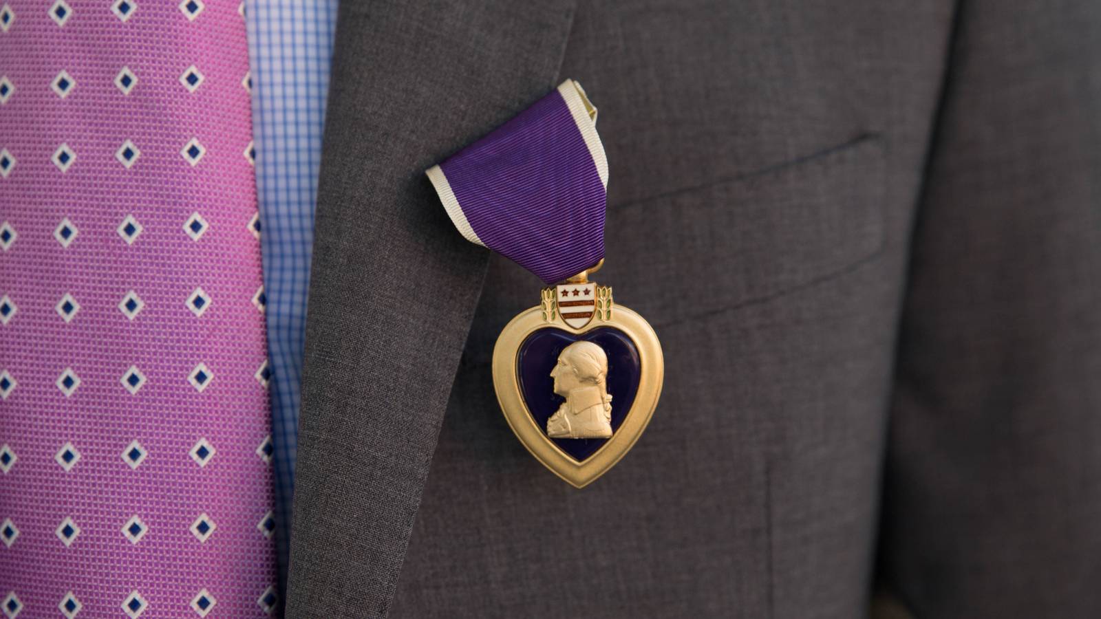 Purple Heart Awarded to 202 Troops During Iran War