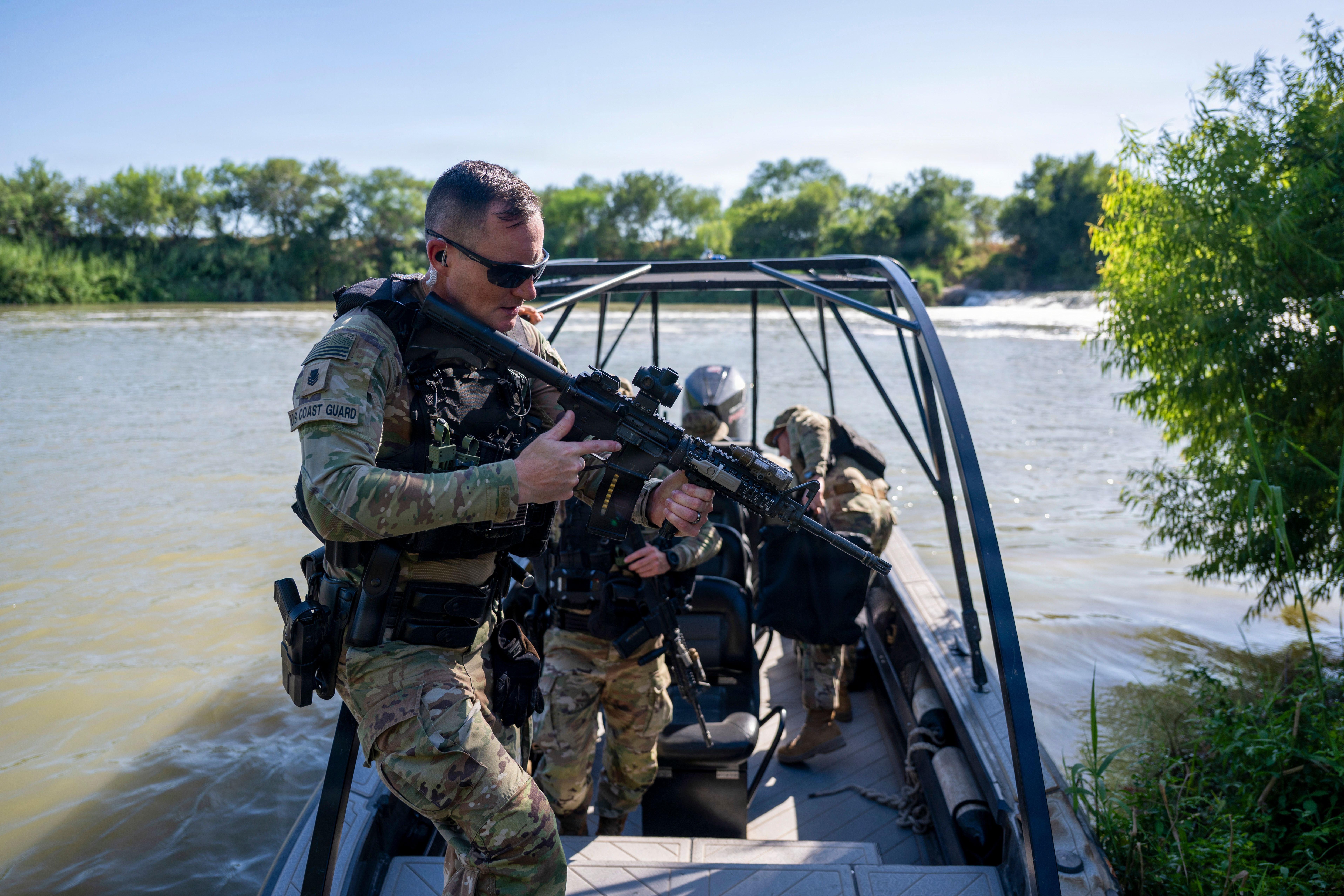 Coast Guard Returns Fire on US-Mexico Border as Hundreds of Troops Pour Into Rio Grande Valley