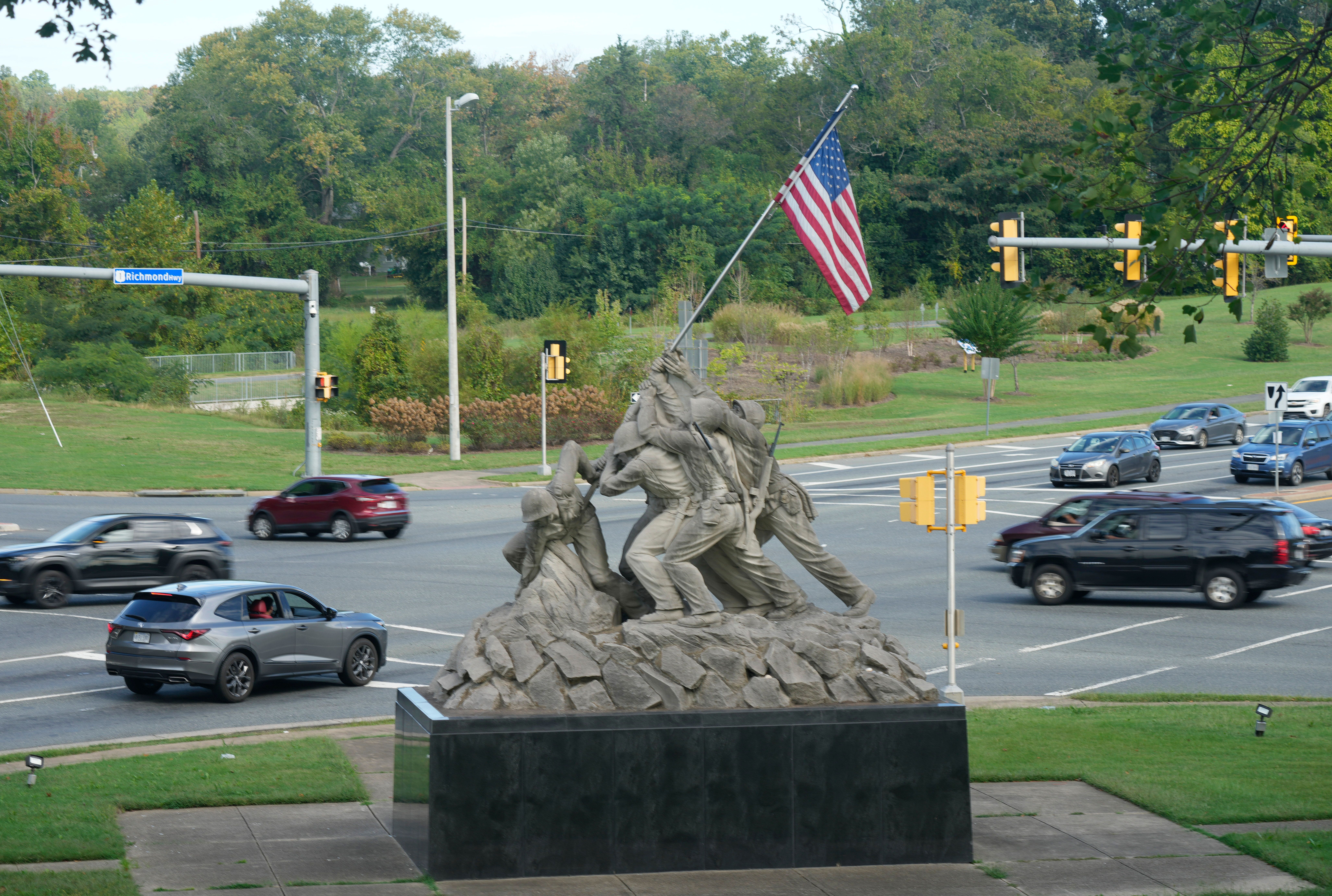 Quantico Iwo Jima Statue Beheaded with Sledgehammer by Alleged Illegal Migrant