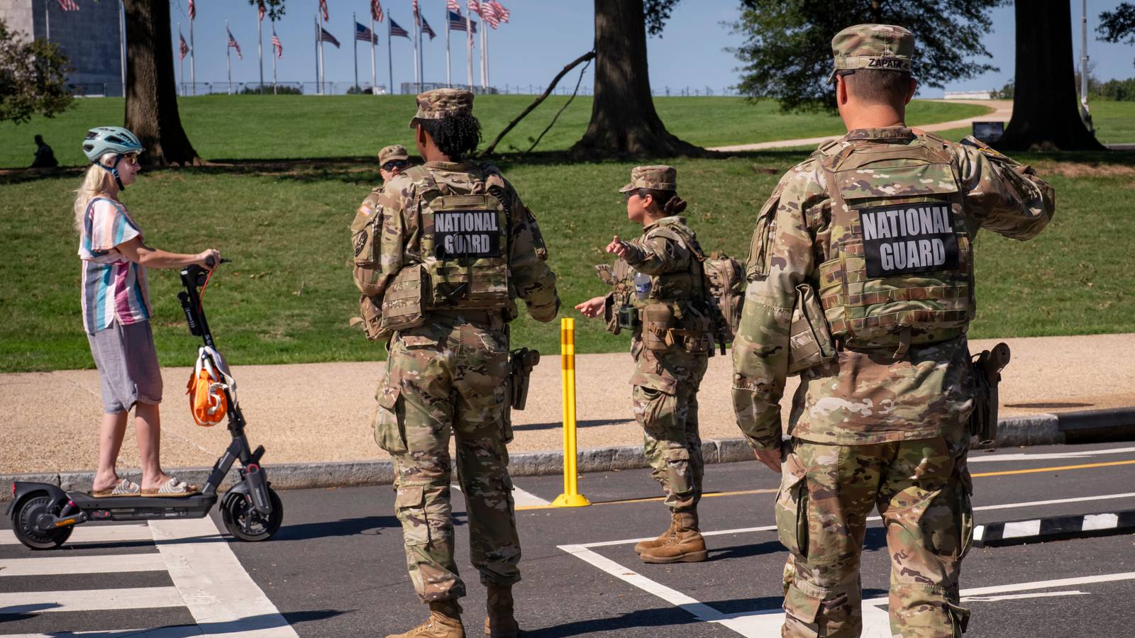 A National Guard Member Deployed to Washington, DC, Is Arrested on ...
