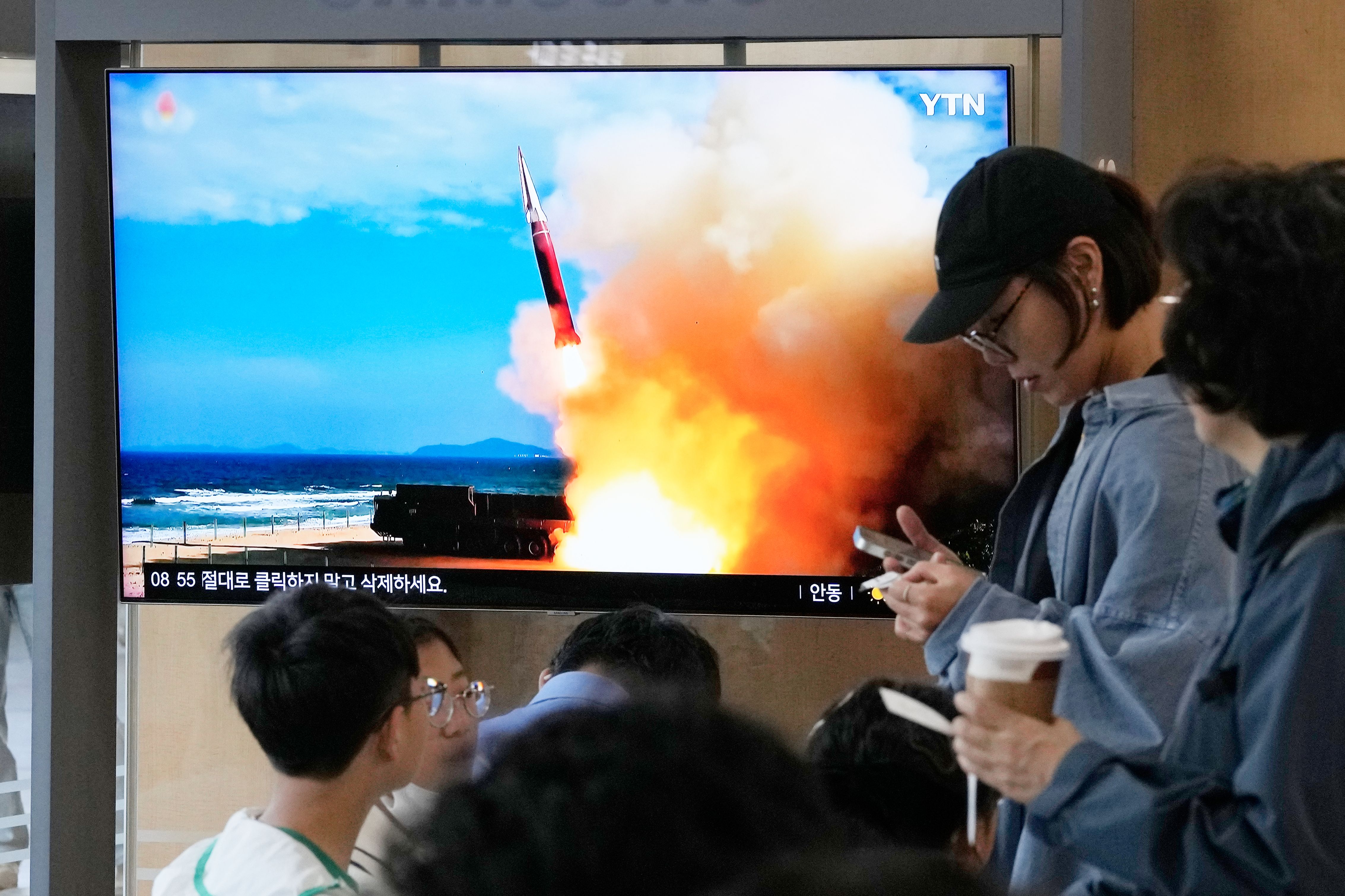 North Korea Says It Test-Fired an Intermediate-Range Missile as Tensions Grow Over Mine Blasts