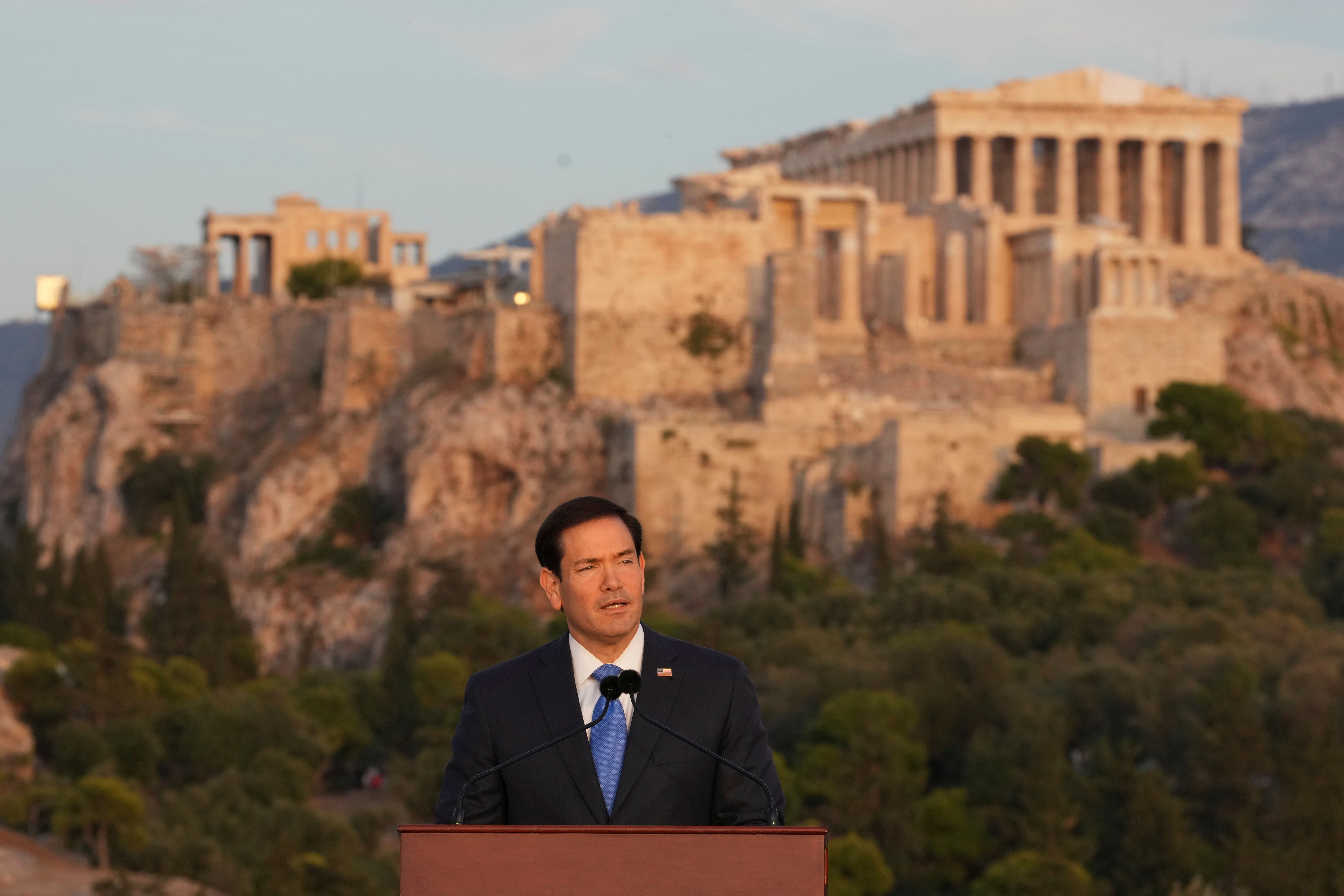 From the Acropolis, Rubio Urges Europe to Defend Western Values and Strengthen Alliance With US