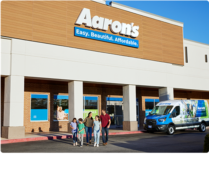 Aarons is another rent to own franchise with a history of serving military consumers. (Aarons).