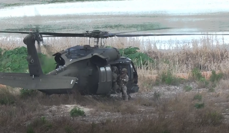 US Army Showcases Quieter Border River After Increasing Number of Troops
