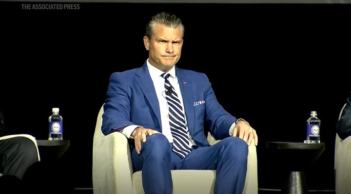 Protesters Repeatedly Heckle US Defense Sec. Hegseth