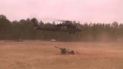 M119A3 Howitzer Sling Load Operations
