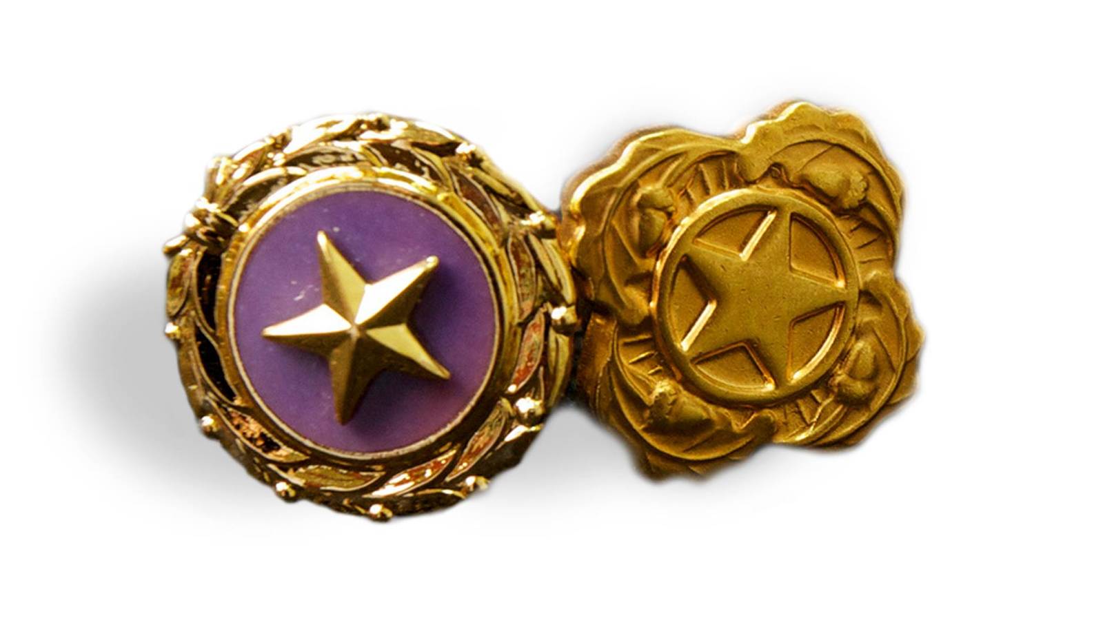 Pin Dd Gold Star Lapel Buttons