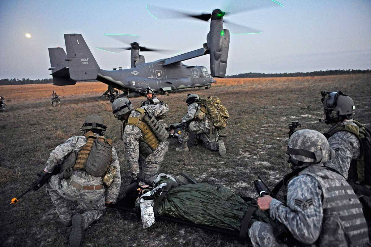 Cv22 Fast Roping CV-22 Osprey
