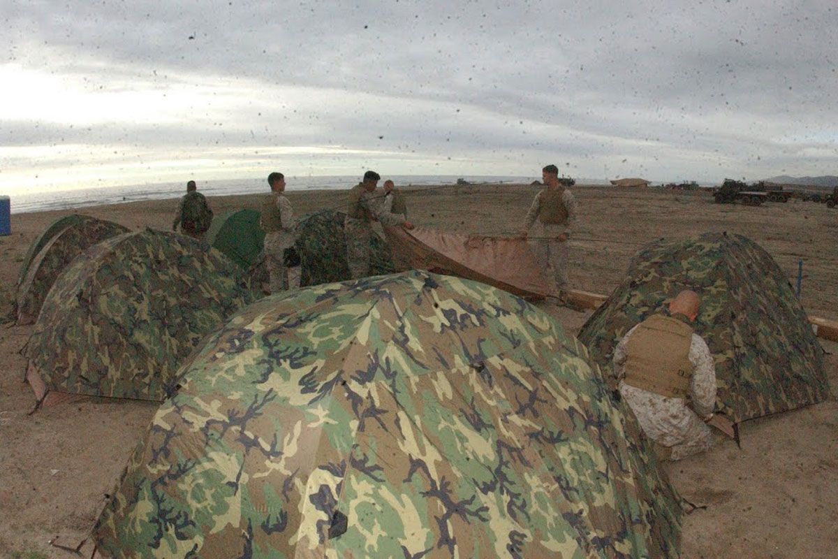 Marine Combat Tent