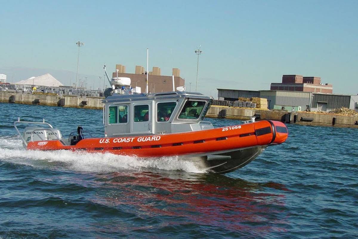 25-foot Defender Class Boat
