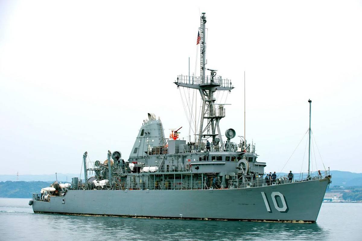 Avenger Class Mine Countermeasures Ships