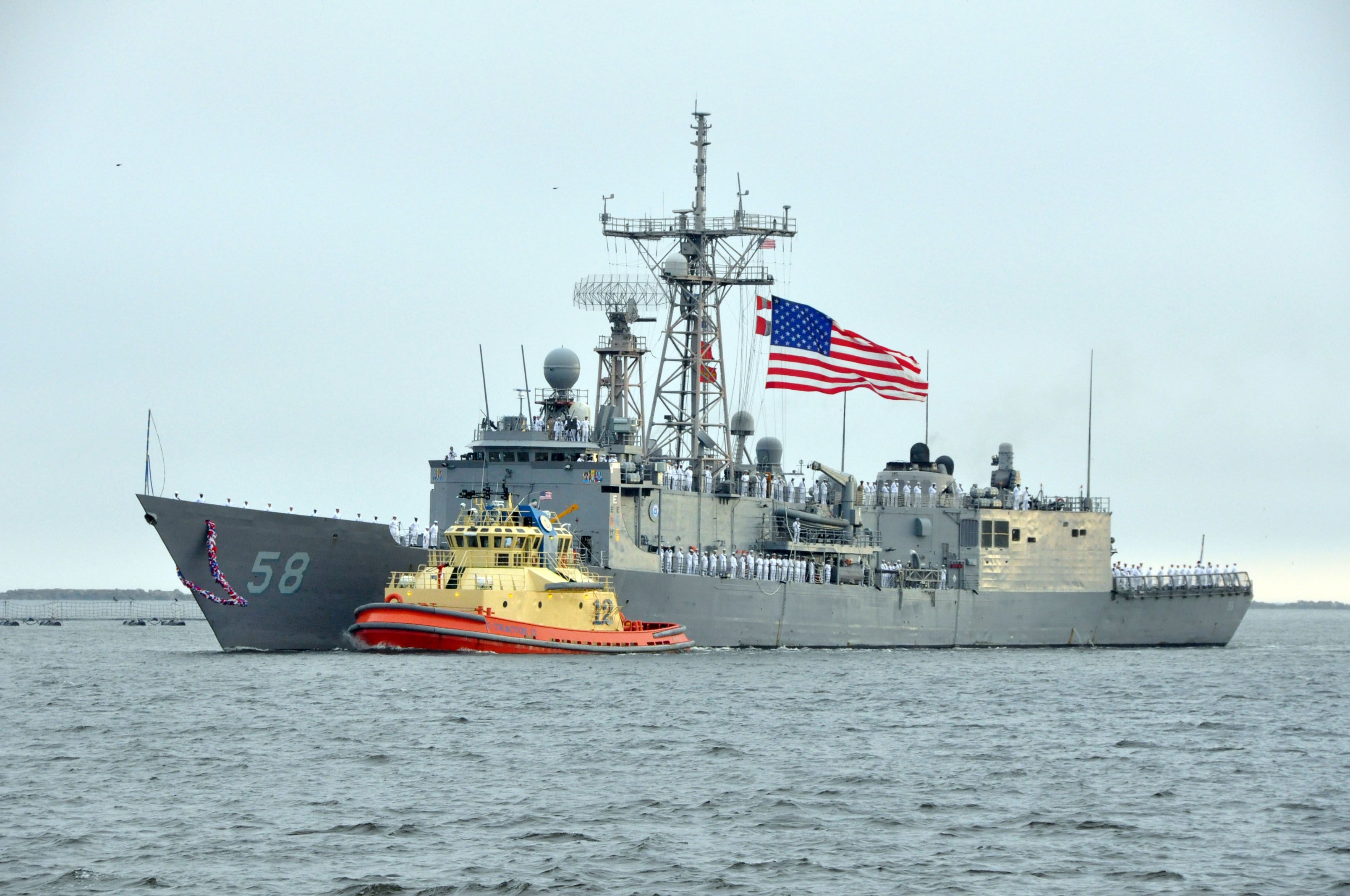 FFG 7 Oliver Hazard Perry Class Missile Frigate