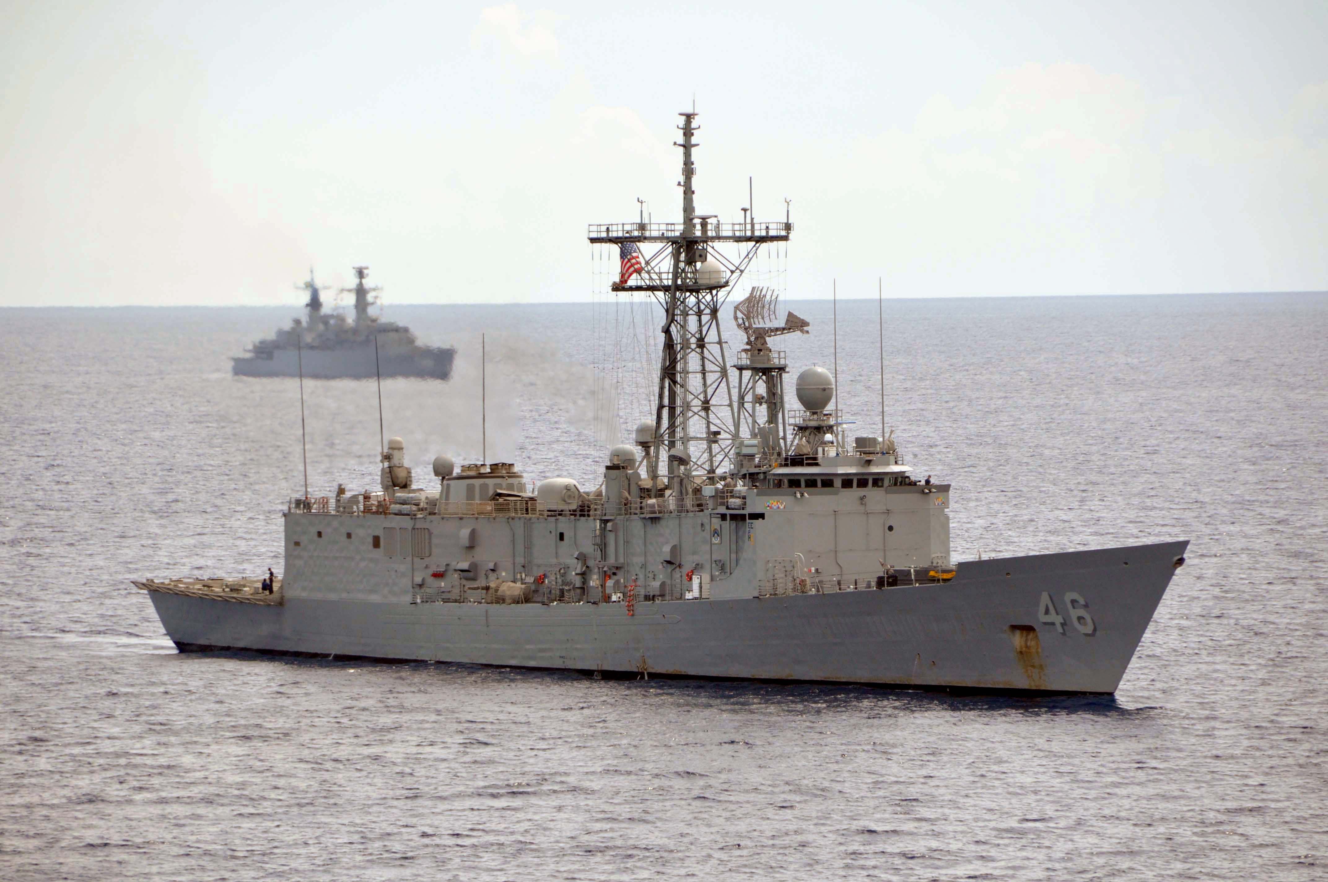 FFG 7 Oliver Hazard Perry Class Missile Frigate