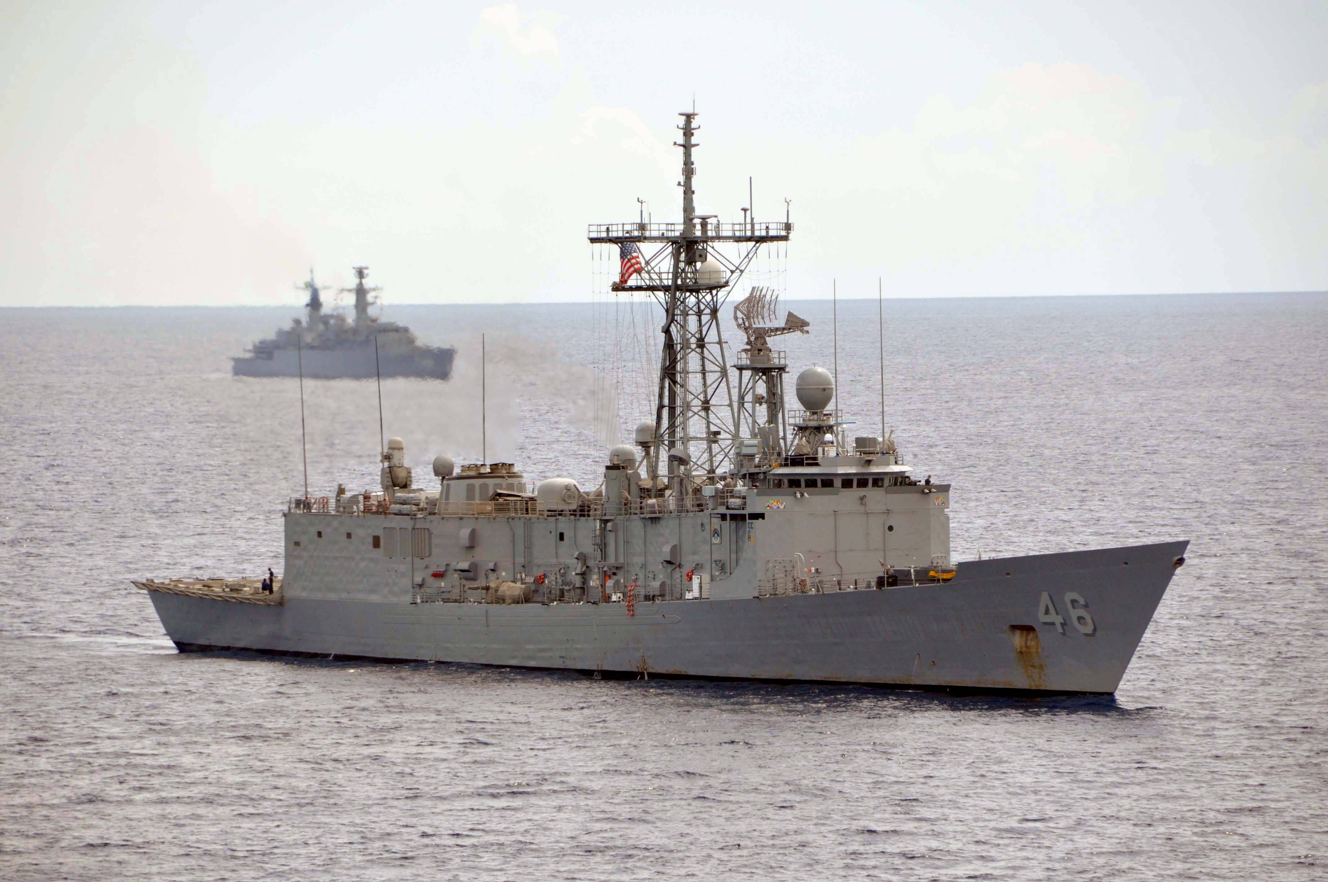 FFG 7 Oliver Hazard Perry Class Missile Frigate