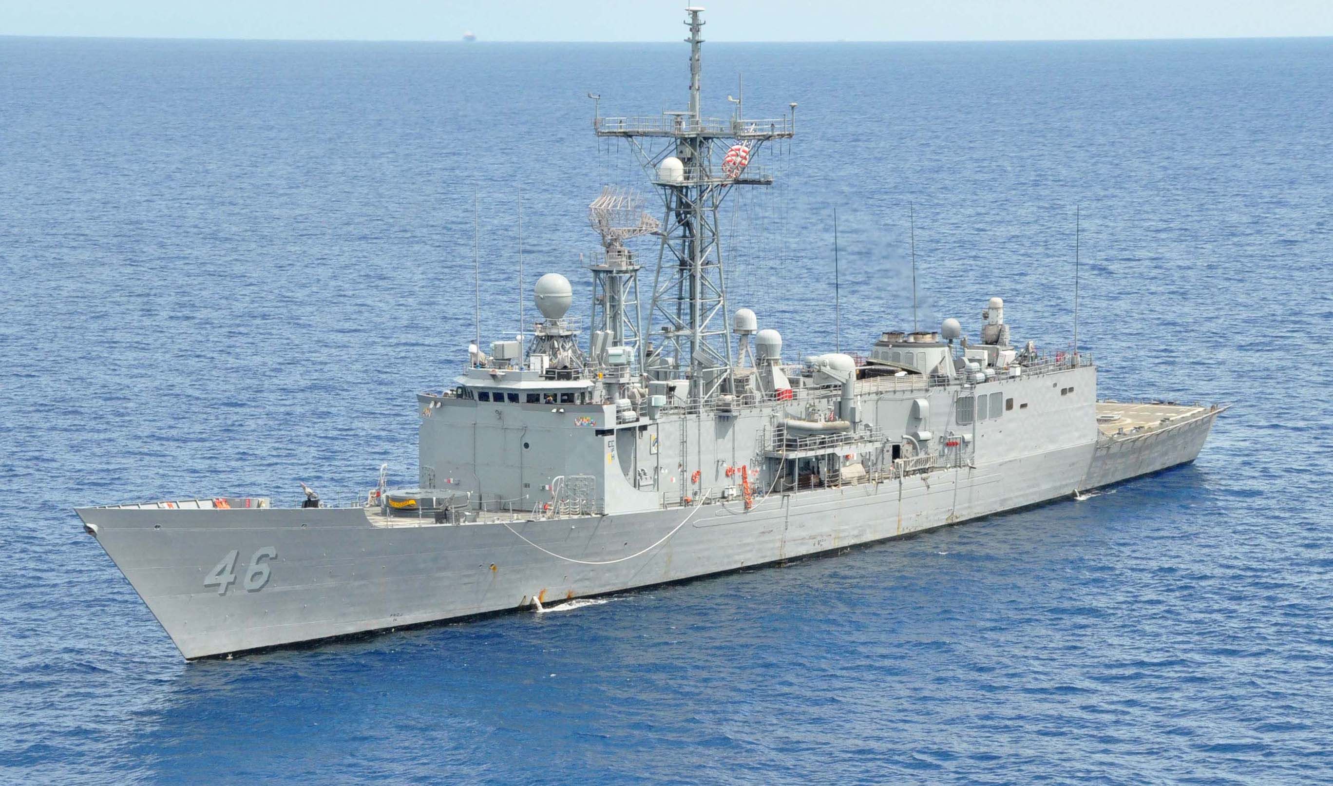 FFG 7 Oliver Hazard Perry Class Missile Frigate