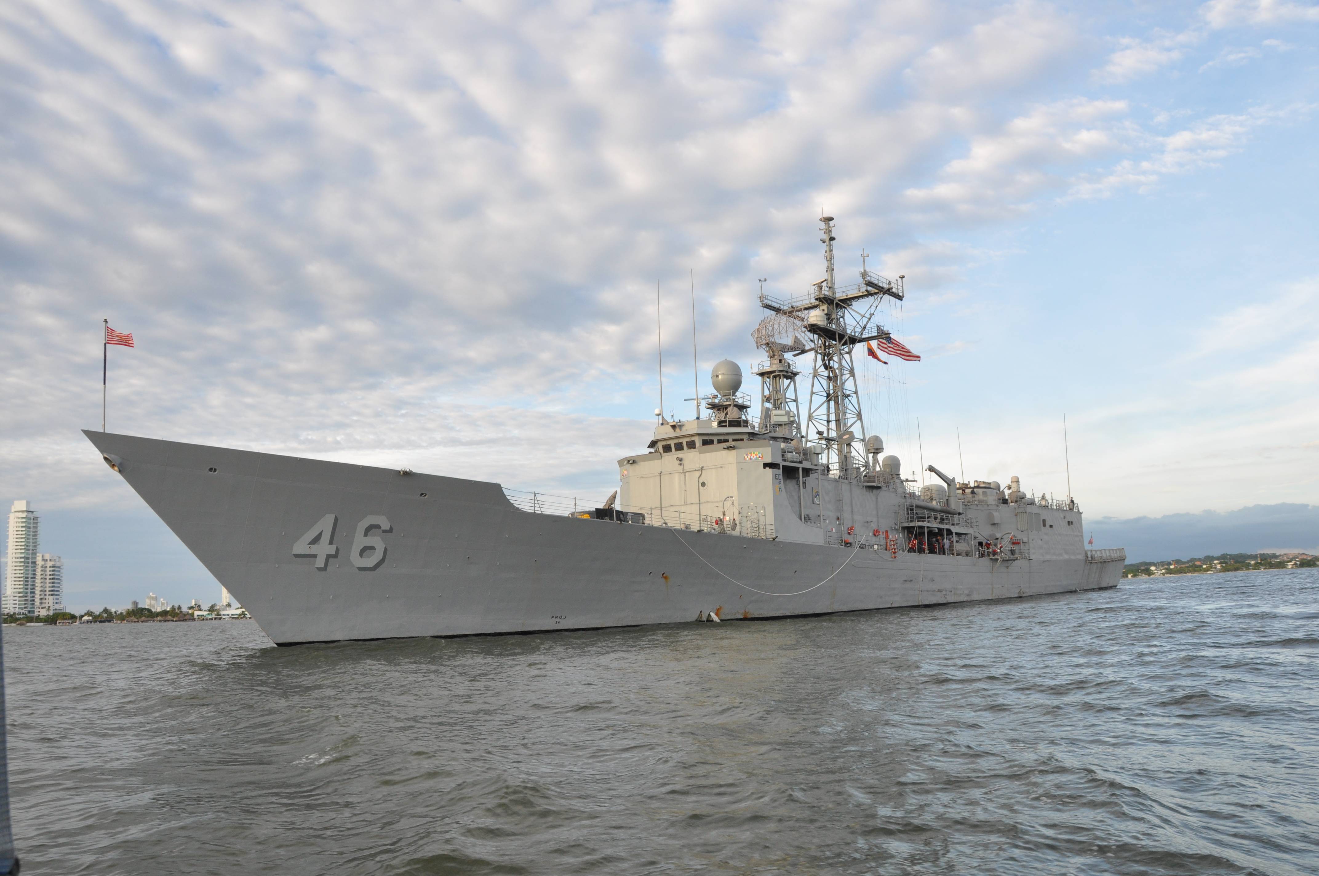 FFG 7 Oliver Hazard Perry Class Missile Frigate