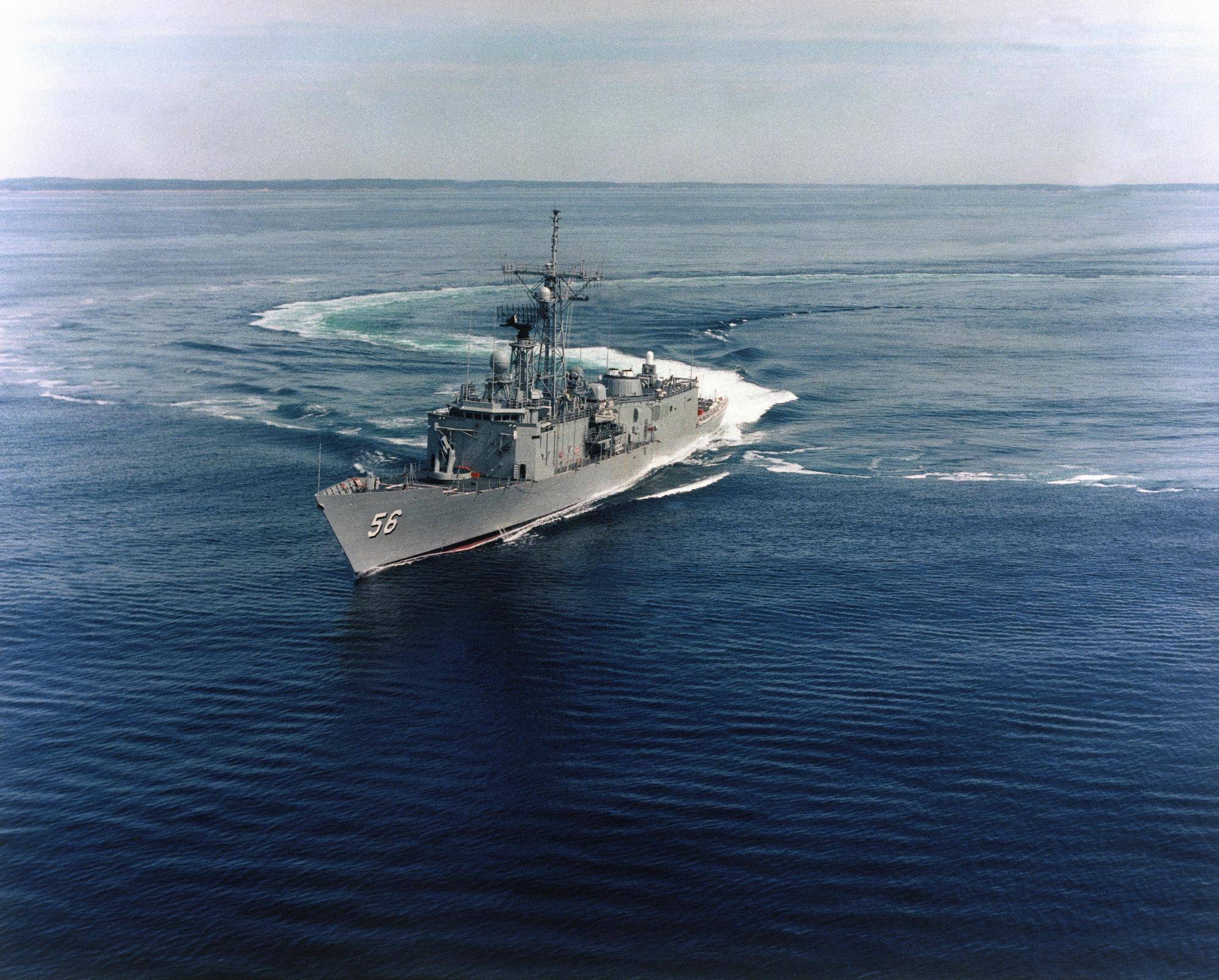 FFG 7 Oliver Hazard Perry Class Missile Frigate