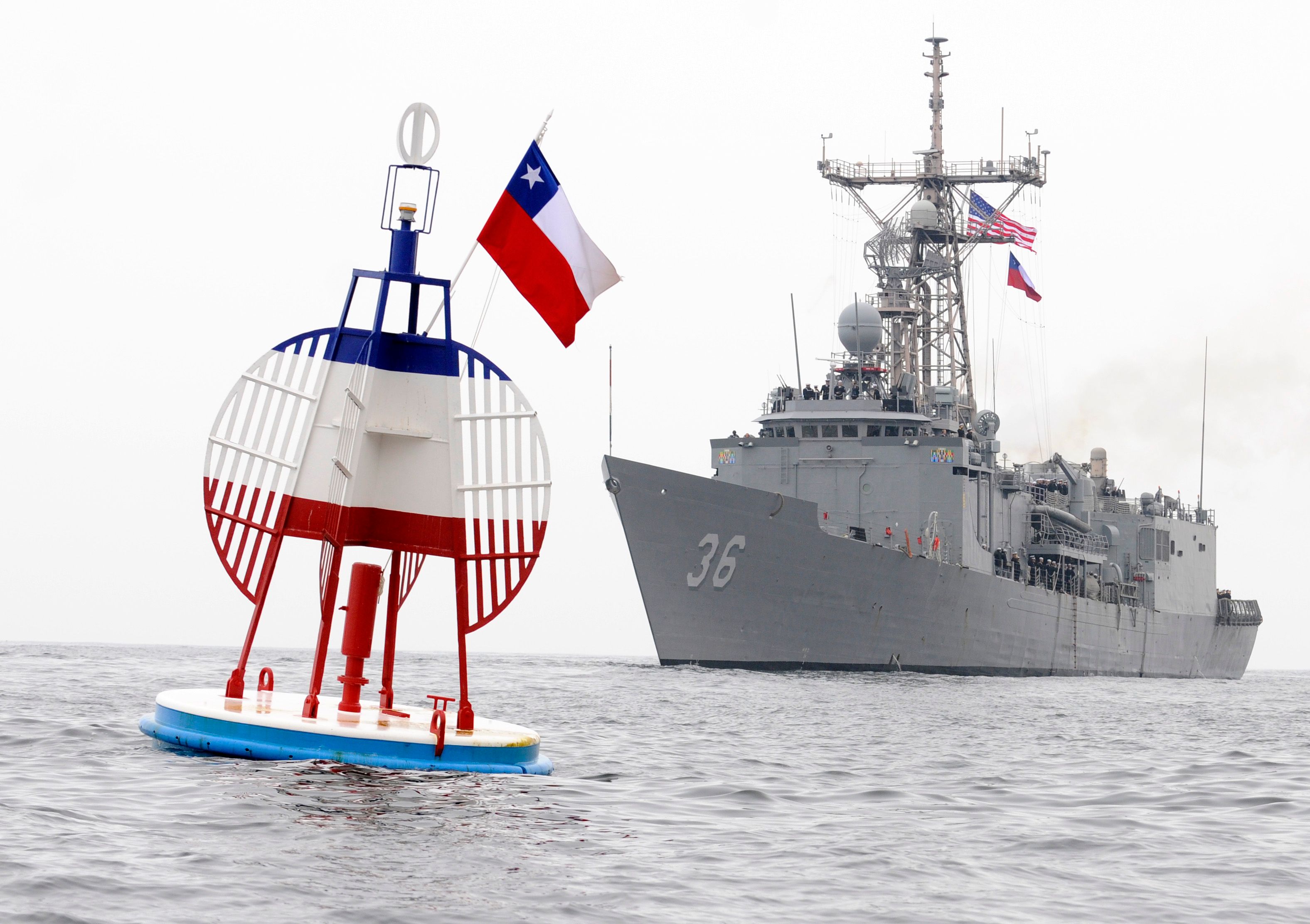 FFG 7 Oliver Hazard Perry Class Missile Frigate