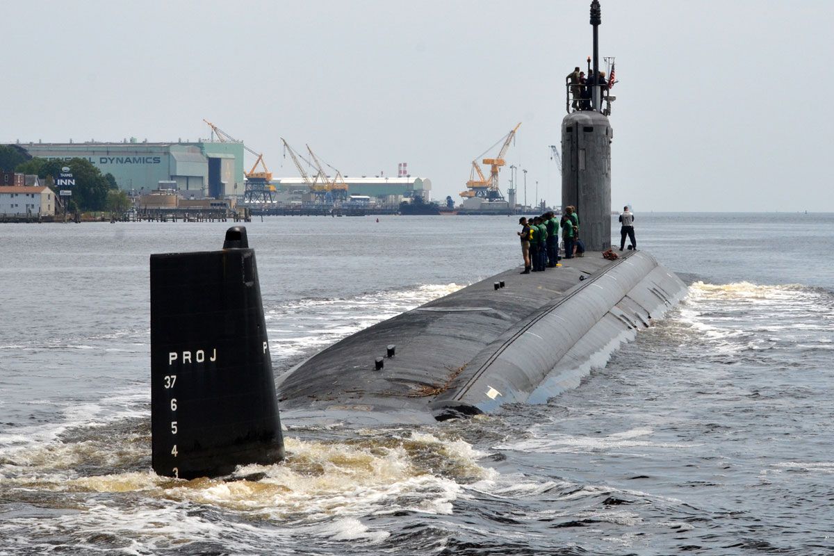 Virginia Class Attack Submarine - SSN