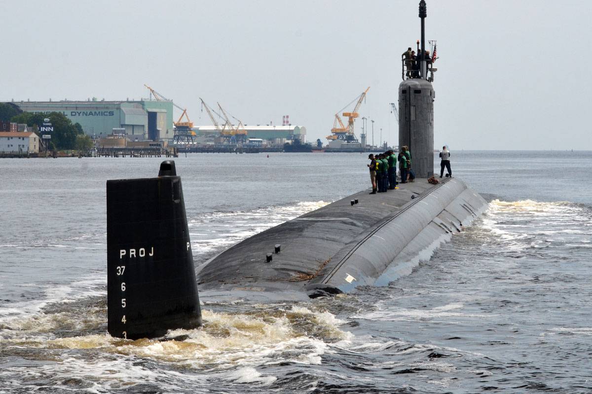 Virginia Class Attack Submarine - SSN
