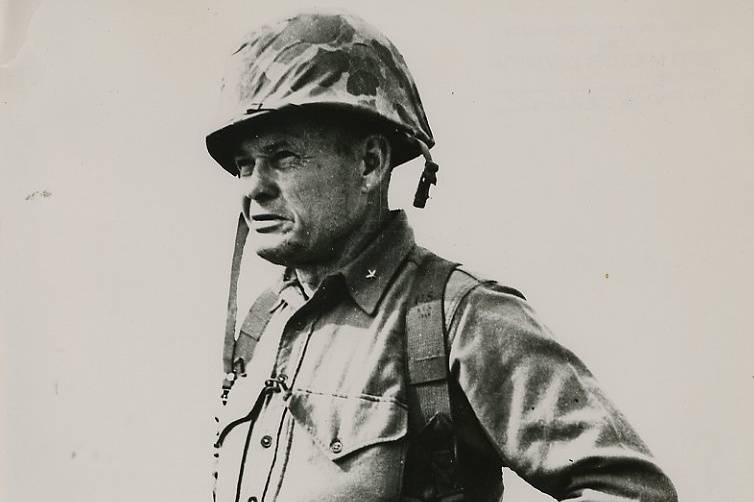 chesty puller dress blues The Pacific: Chesty Puller