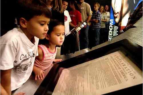 The Declaration on Display