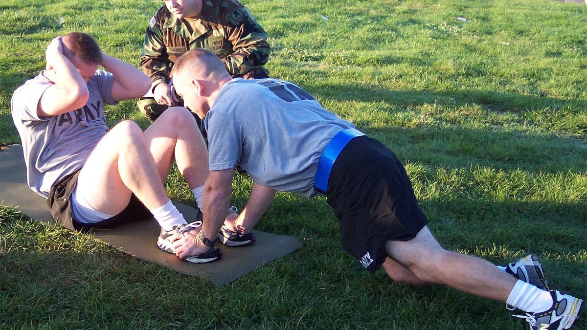 What Is the Army PFT Sit-up Score?