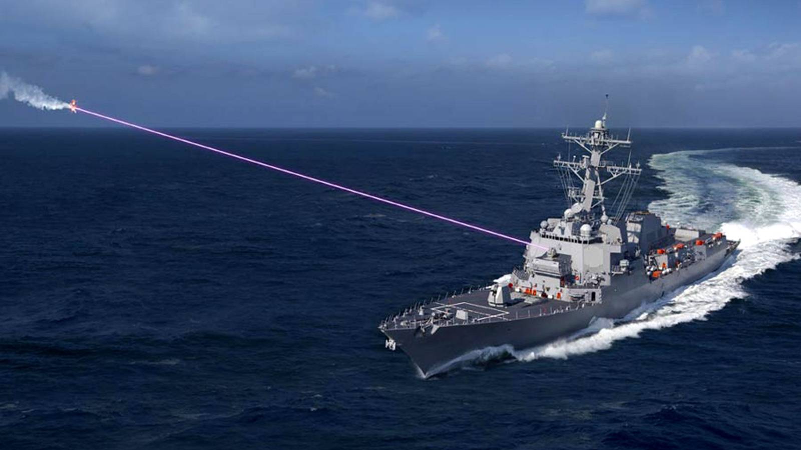 Navy Still Pouring Millions into Shipboard Laser Weapon Development