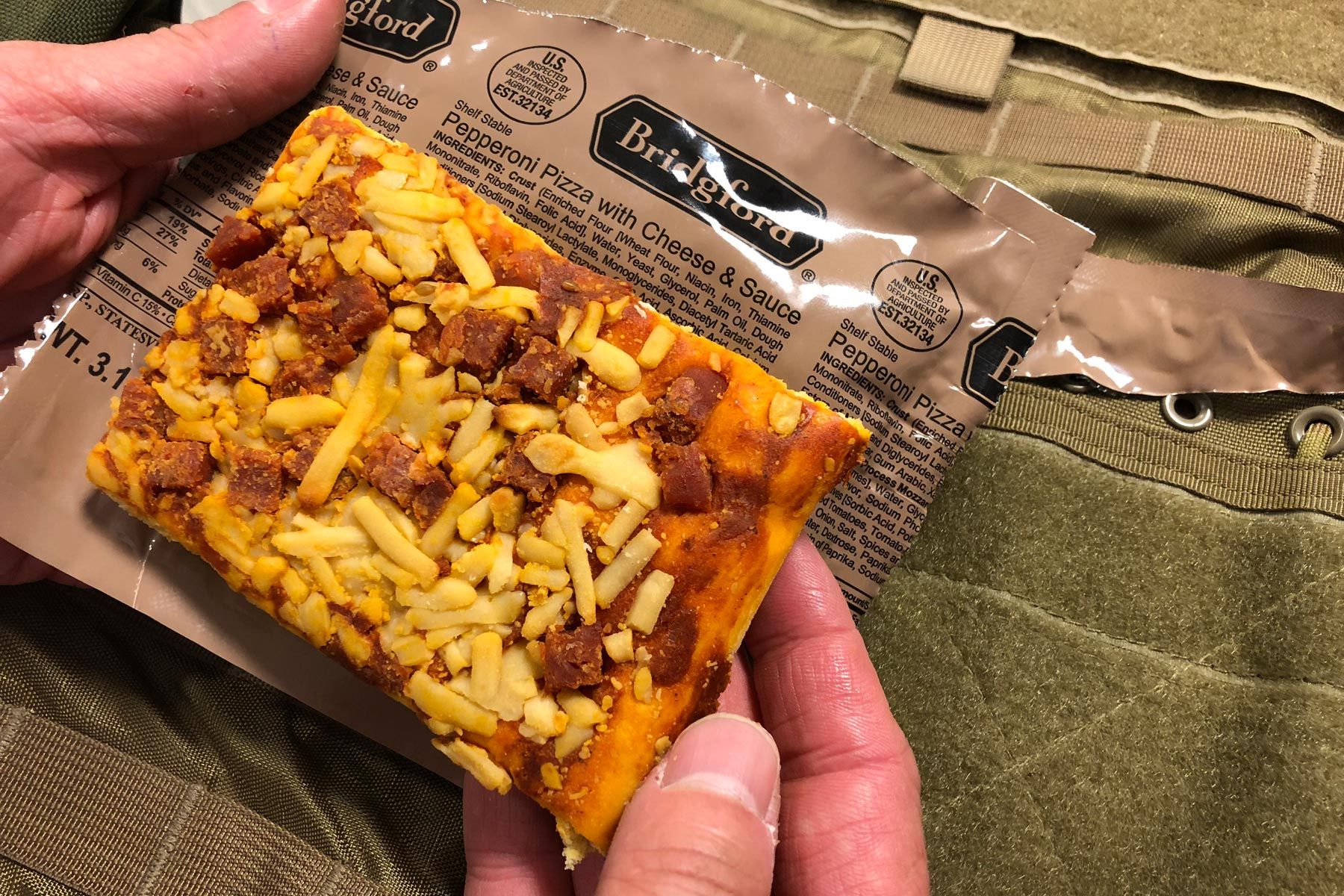 Exclusive Taste Test: Like Revenge, MRE Pizza Is a Dish Best 