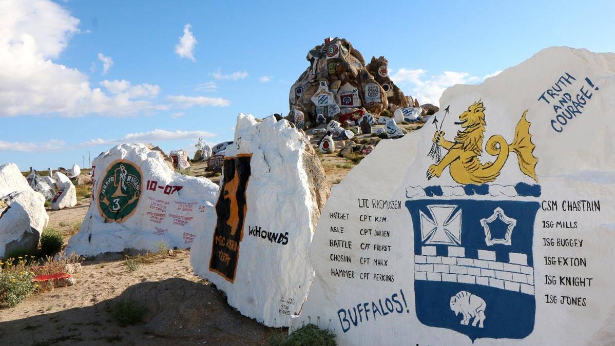 High Rocks Army Here's the Real Story Behind the 'Painted Rocks' at Army's NTC