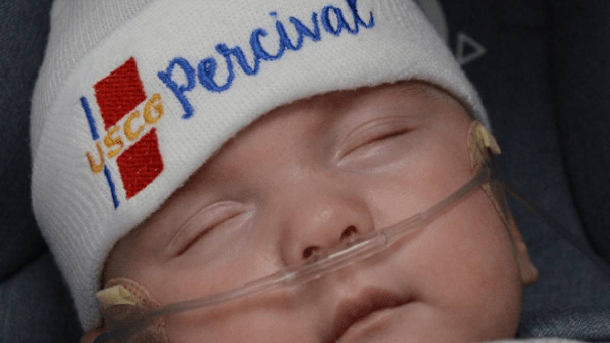Kodiak Coast Guard Parents Welcome Percival the Micro Preemie to the World