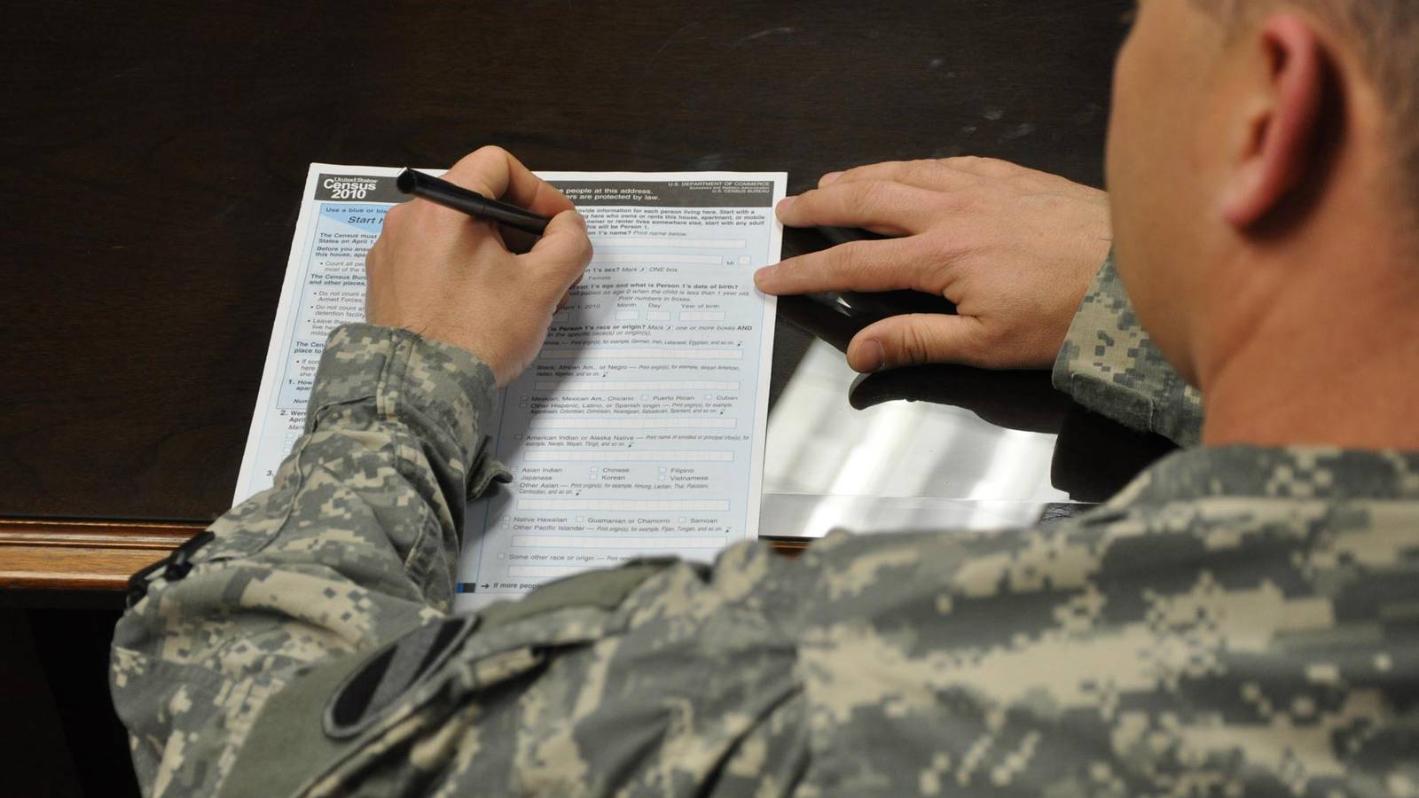 Soldier Counting Census to Count Troops by Base Home Address, Officials Say