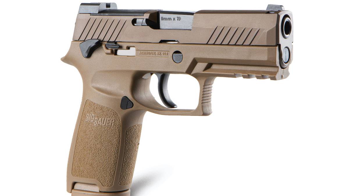 Sig Sauer Unveils Civilian Version of Army's M18 Modular Handgun System