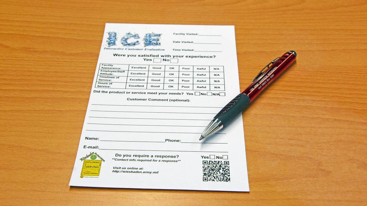 How to Use the Military ICE Comment System