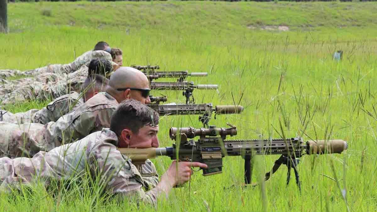 First Army Unit Gets New Squad Designated Marksman Rifle