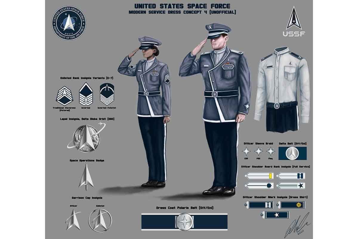No, That Space Force Uniform Design on Social Media Isn't Real, Officials  Say