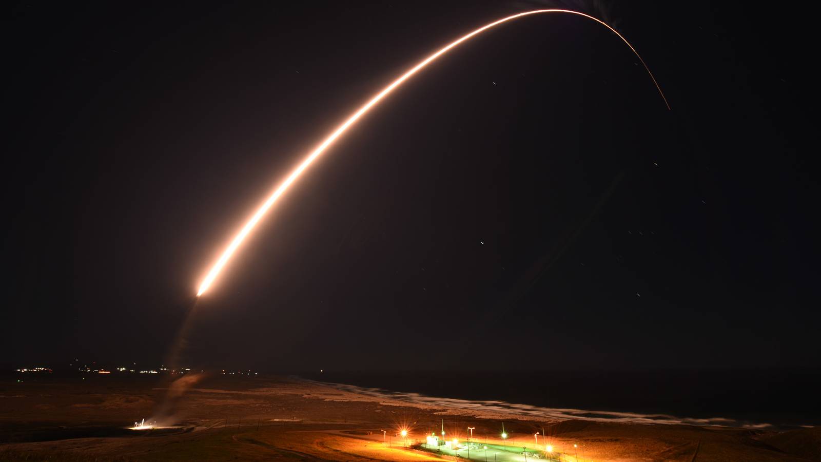 Air Force Aborts ICBM Test After Problem on the Ground