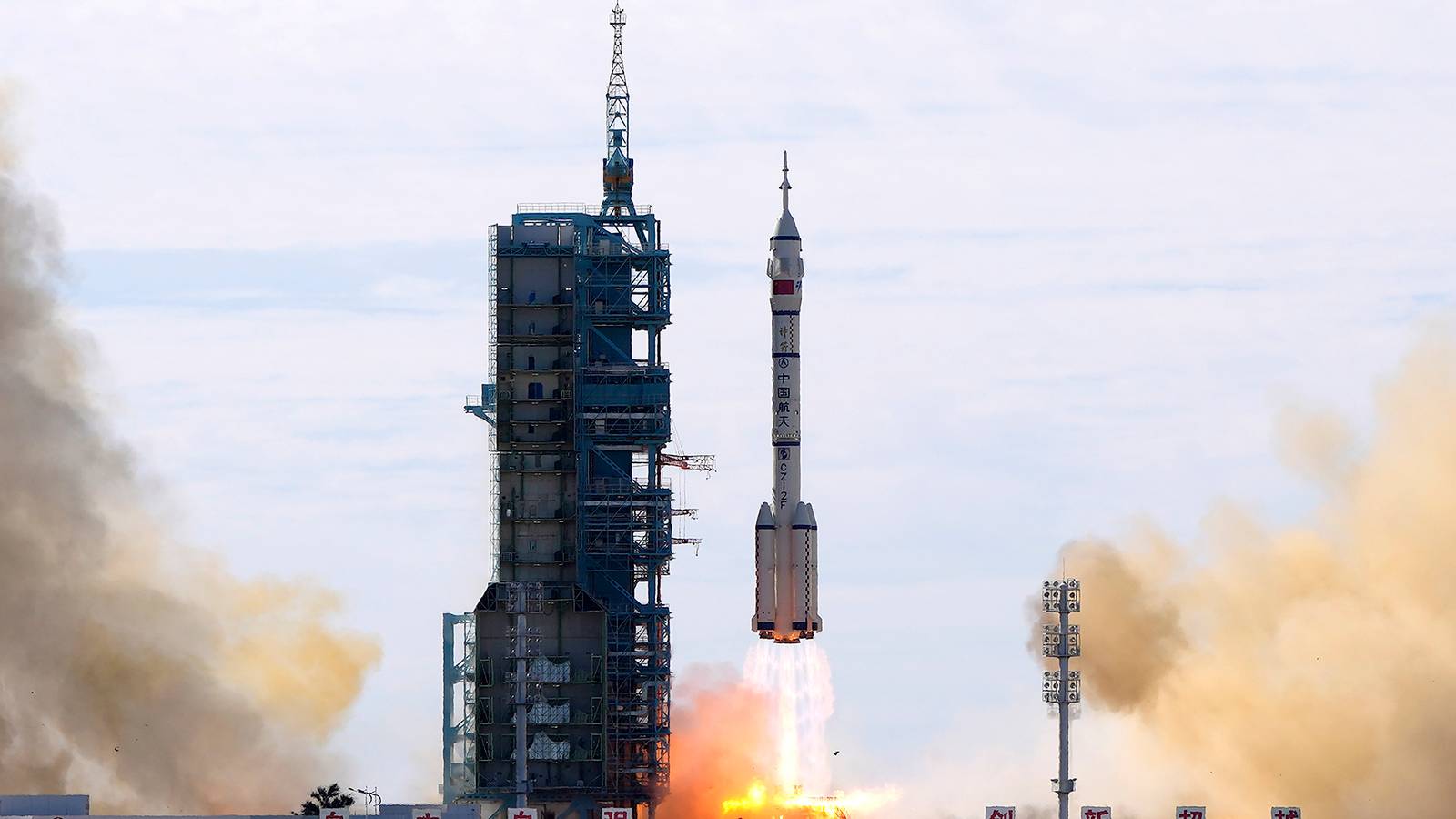 Chinese Crew Enters New Space Station on 3-Month Mission